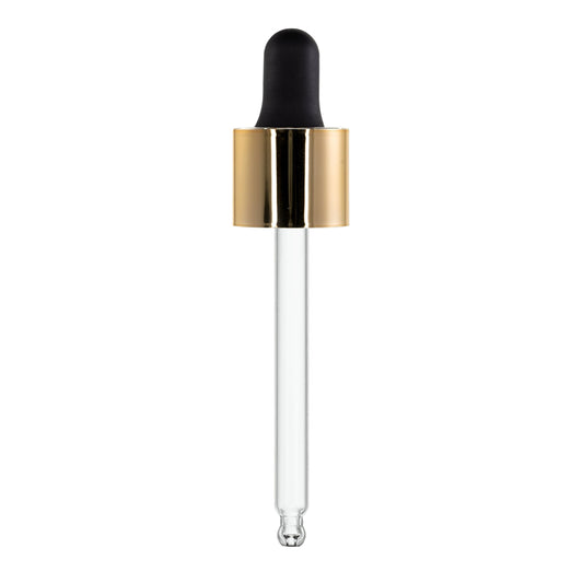 Black & Gold Dropper 18mm (to fit Liquid Magic)